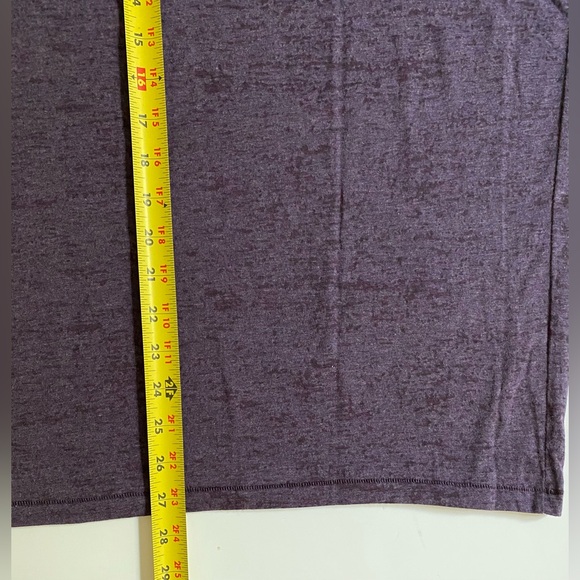 John Varvatos Shirt New Bond Burnout Tee T-shirt Top Purple size XL - Picture 13 of 14